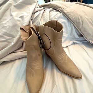 Ankle boots.